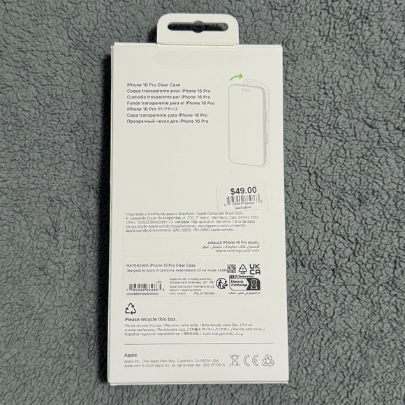 APPLE: iPhone 16 Pro Clear Case MagSafe - Picture 2 of 6